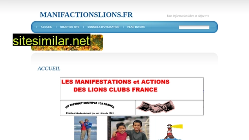 manifactionslions.fr alternative sites