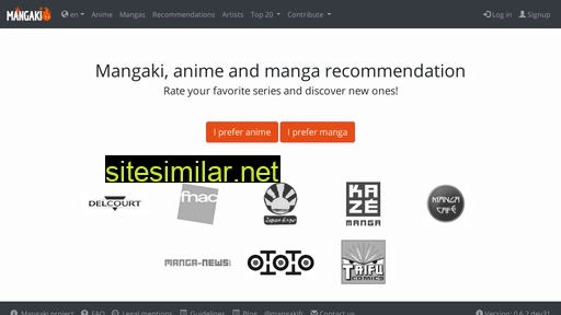 mangaki.fr alternative sites