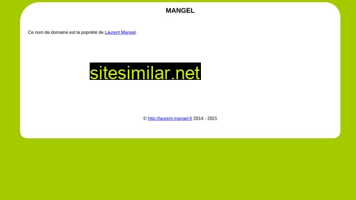 mangel.fr alternative sites