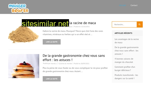 mangerboufer.fr alternative sites