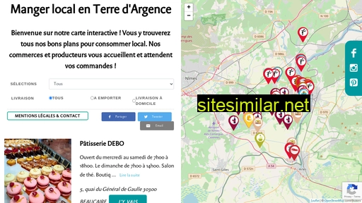 mangerlocalenterredargence.fr alternative sites