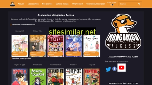 Mangomics-access similar sites