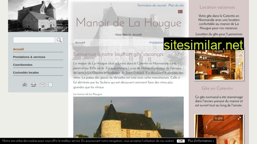 manoirdelahougue.fr alternative sites