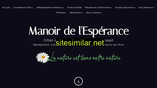 manoirdelesperance.fr alternative sites
