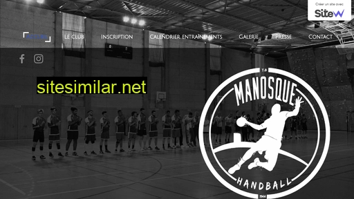 manosquehandball.fr alternative sites