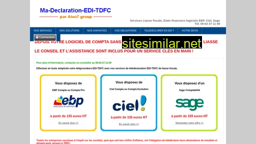 ma-declaration-edi-tdfc.fr alternative sites