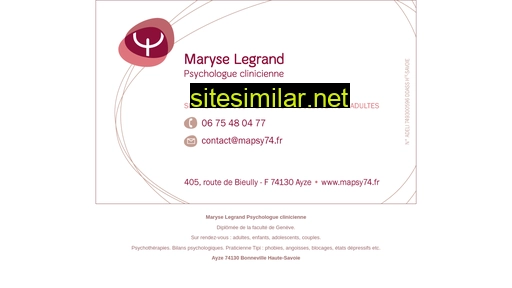 mapsy74.fr alternative sites