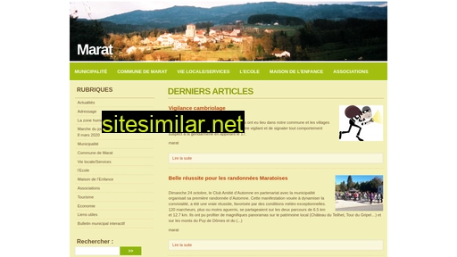 marat.fr alternative sites