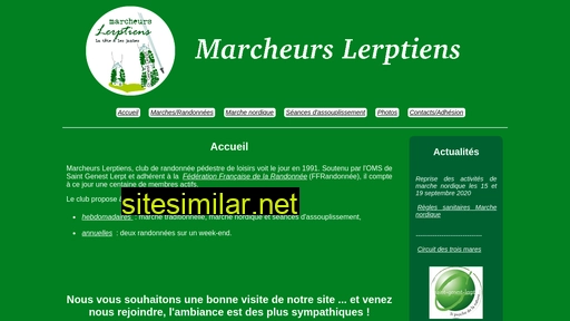 marcheurslerptiens.fr alternative sites