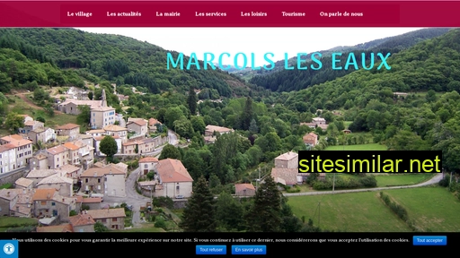 marcols-les-eaux.fr alternative sites