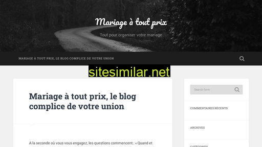 mariage-a-tout-prix.fr alternative sites