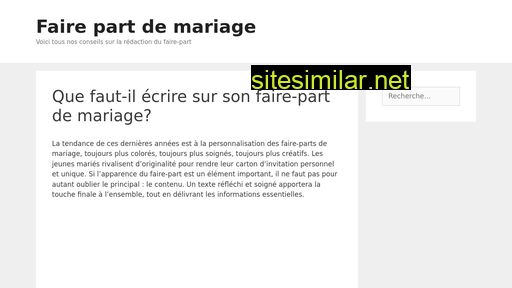 mariage-de-mes-reves.fr alternative sites