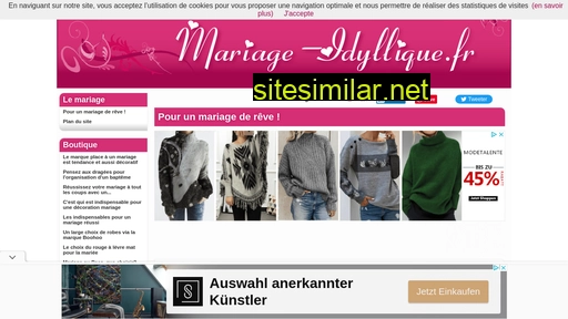 mariage-idyllique.fr alternative sites