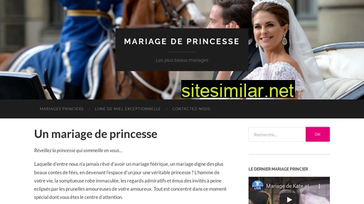 mariage-princesse.fr alternative sites