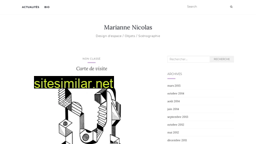 Marianne-nicolas similar sites