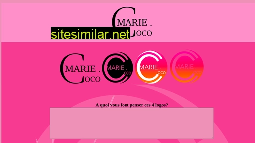 mariecoco.fr alternative sites