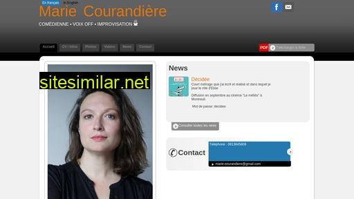 marie-courandiere.fr alternative sites