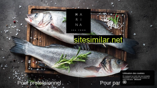 marinaseafood.fr alternative sites
