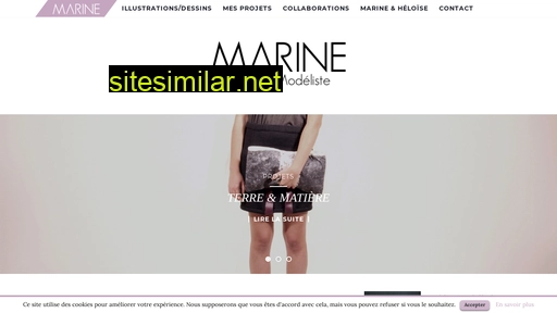 marine-le-clerc.fr alternative sites