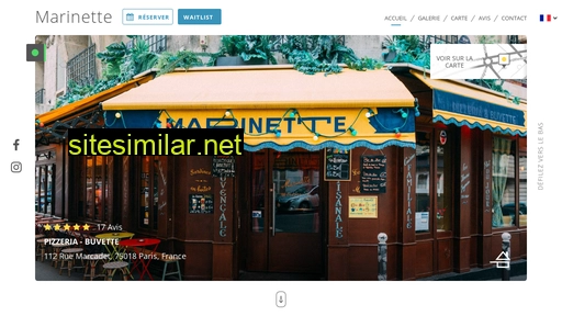 marinette-paris.fr alternative sites
