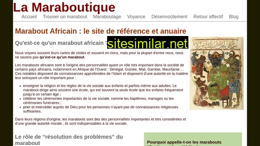 marabouts.fr alternative sites