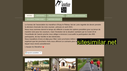 marathonazaylerideau.fr alternative sites
