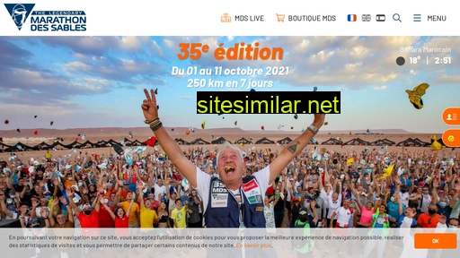 marathondessables.fr alternative sites