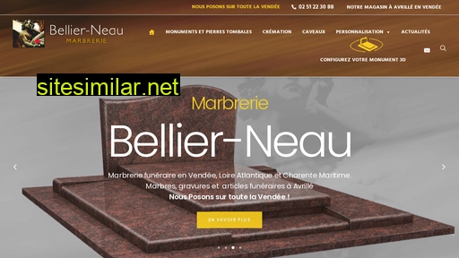 marbrerie-bellier-neau.fr alternative sites