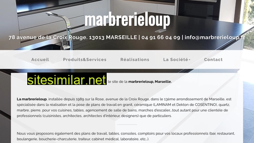 marbrerieloup.fr alternative sites