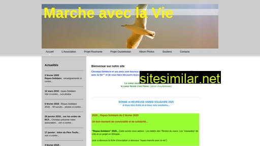 marcheaveclavie.fr alternative sites