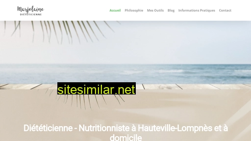 marjolaine-nutrition.fr alternative sites