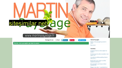 martinpaysage.fr alternative sites
