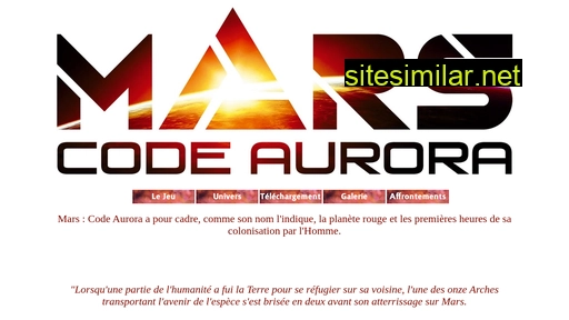 marscodeaurora.fr alternative sites