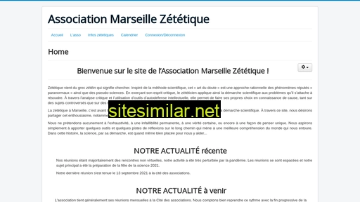 Marseillezetetique similar sites