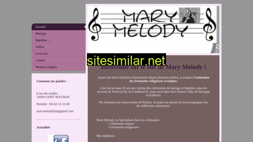 marymelody.fr alternative sites