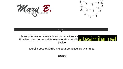 mary-b.fr alternative sites