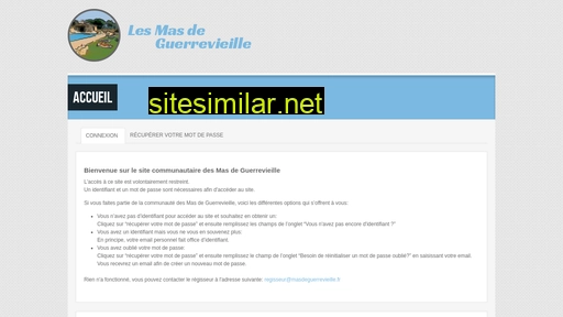 masdeguerrevieille.fr alternative sites