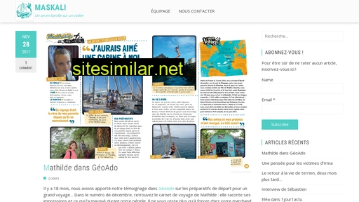 maskali.fr alternative sites