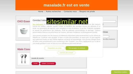 masalade.fr alternative sites