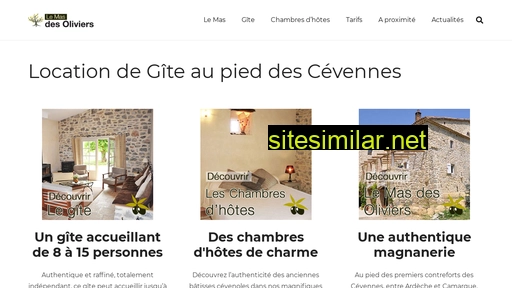 Masdesoliviers-stmartin similar sites