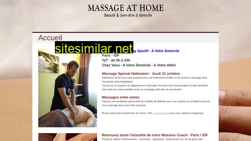 massageathome.fr alternative sites