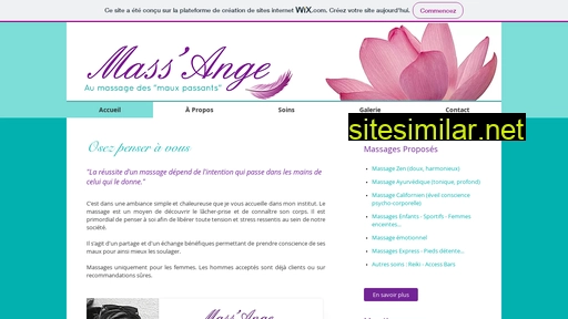 massange.fr alternative sites