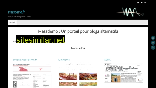 massdemo.fr alternative sites