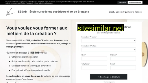 master-eesab.fr alternative sites