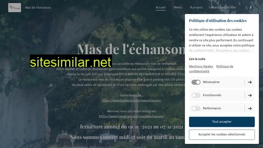 mas-echanson.fr alternative sites
