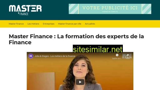 master-finance-evry.fr alternative sites