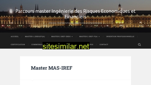 master-iref.fr alternative sites