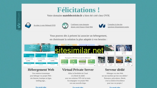 matelelectricite.fr alternative sites