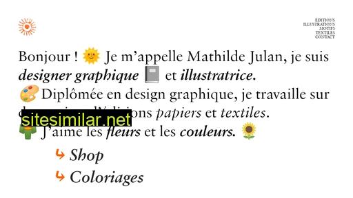 mathildejulan.fr alternative sites