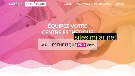 materiel-esthetique.fr alternative sites